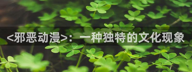 囧次元app正版下载链接：<邪恶动漫>：一种独特的文化现象