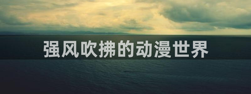 囧次元官网入口：强风吹拂的动漫世界