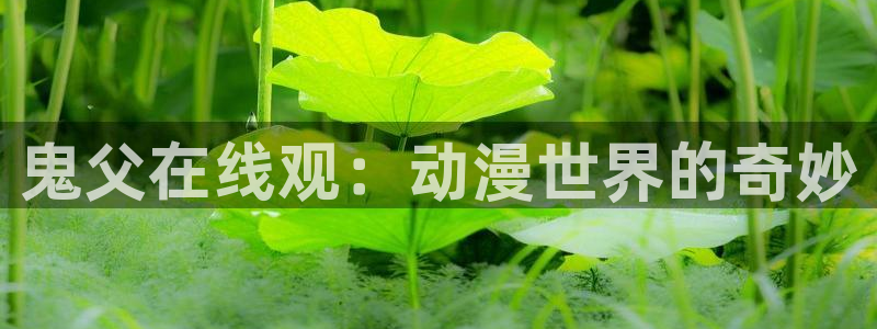 囧次元官方最新版：鬼父在线观：动漫世界的奇妙
